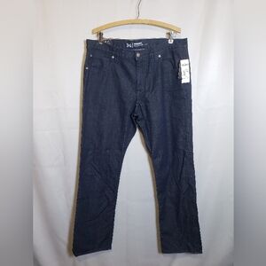 Quiksilver Men's Dark Blue Relaxed Regular Fit Jeans